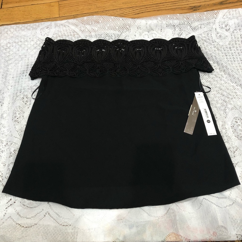 Black Aqua Blouse